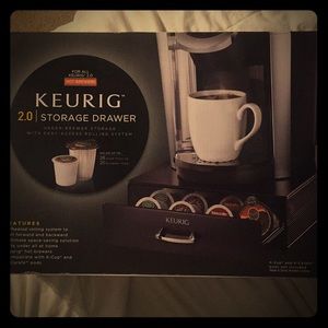 Keurig rolling storage drawer